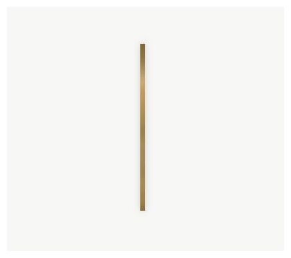 paradyż uniwersalna listwa metalowa oro mat profil 2x89.8 