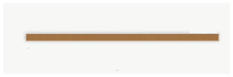 paradyż uniwersalna listwa szklana oro 2.3x60 