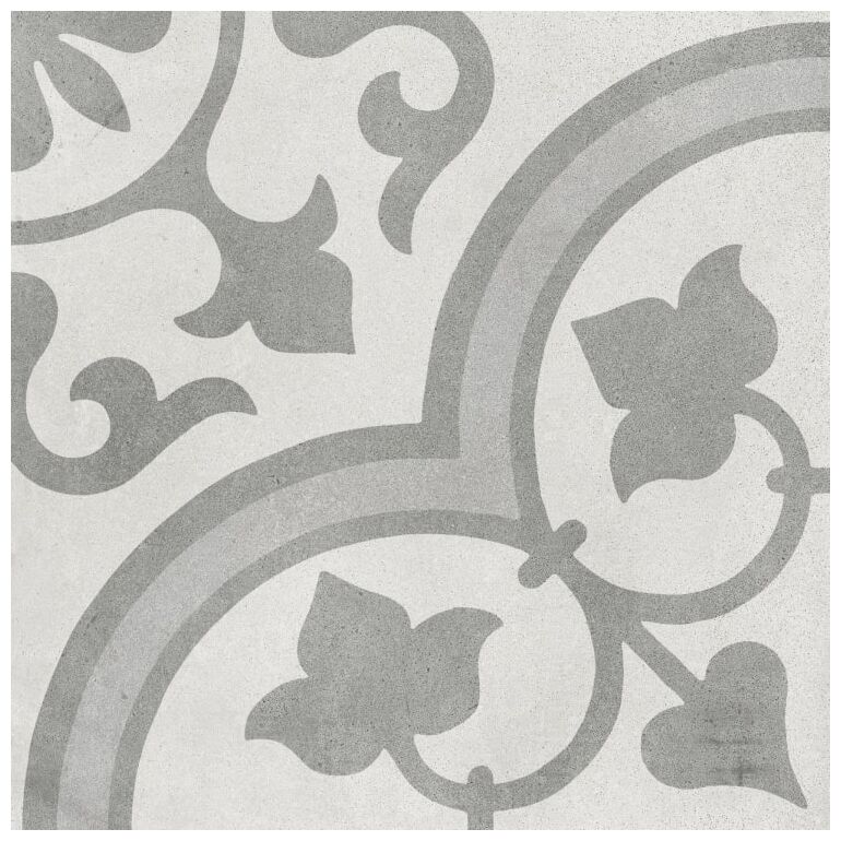 peronda cuban silver ornate gres 22.3x22.3 (37239) 