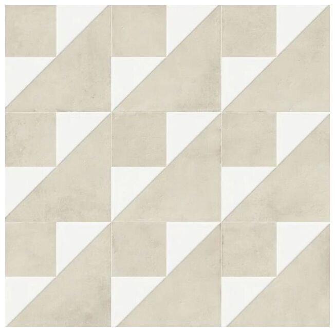 peronda kora white decor white lt gres 22.3x22.3 (43733) 