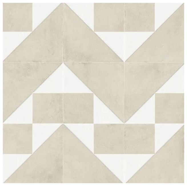 peronda kora white decor white lt gres 22.3x22.3 (43733) 