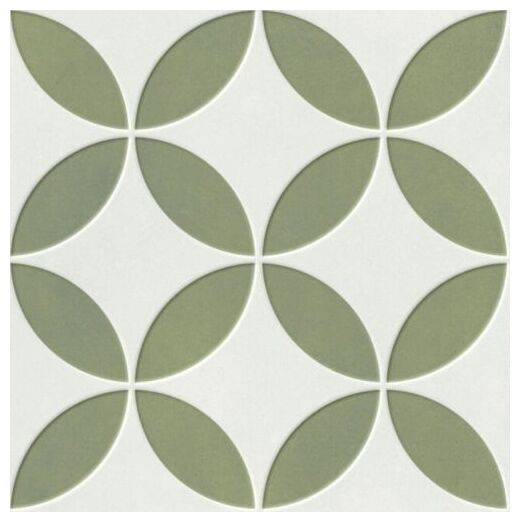 peronda mayari green petals lt gres 22.3x22.3 (37798) 