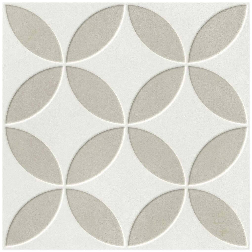 peronda mayari taupe petals lt gres 22.3x22.3 (37796) 