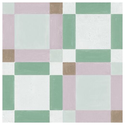 peronda patterns pink square gres 22.3x22.3 (36509) 