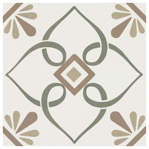 peronda provenza green petals gres 22.3x22.3 (37790) 