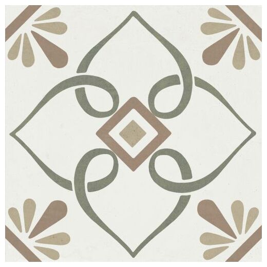 peronda provenza green petals gres 22.3x22.3 (37790) 
