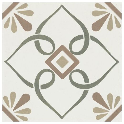 peronda provenza green petals gres 22.3x22.3 (37790) 