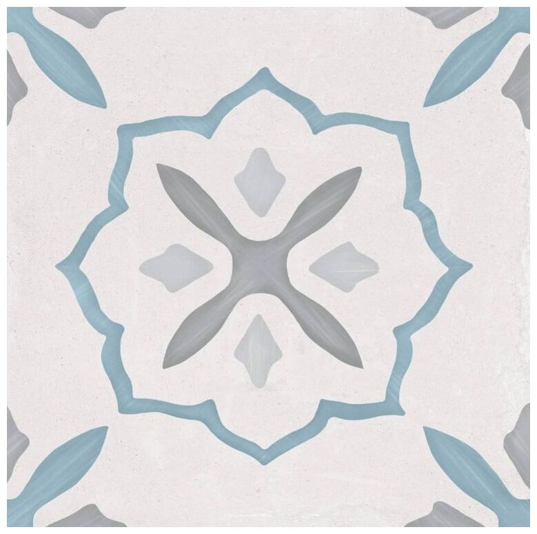 peronda sirocco blue cross gres 22.3x22.3 (36154) 