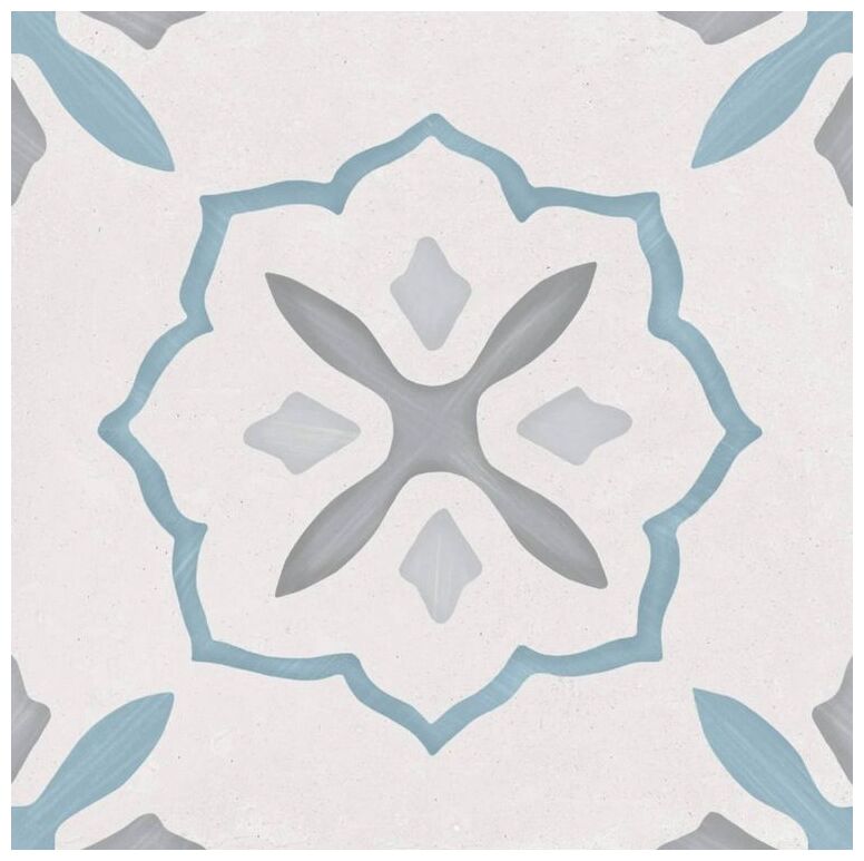 peronda sirocco blue cross gres 22.3x22.3 (36154) 