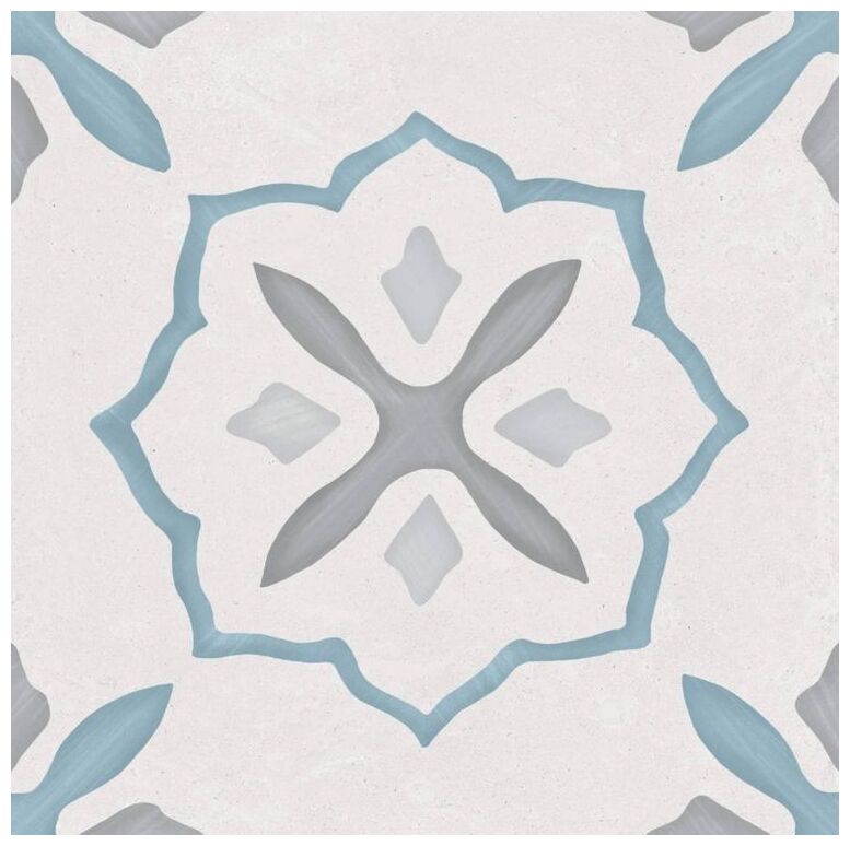 peronda sirocco blue cross gres 22.3x22.3 (36154) 