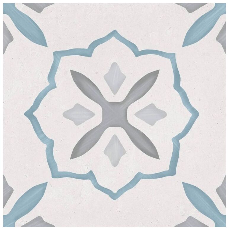 peronda sirocco blue cross gres 22.3x22.3 (36154) 