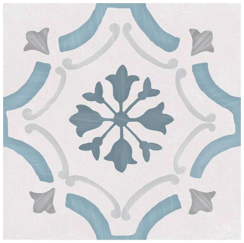 peronda sirocco blue ornate gres 22.3x22.3 (36158) 