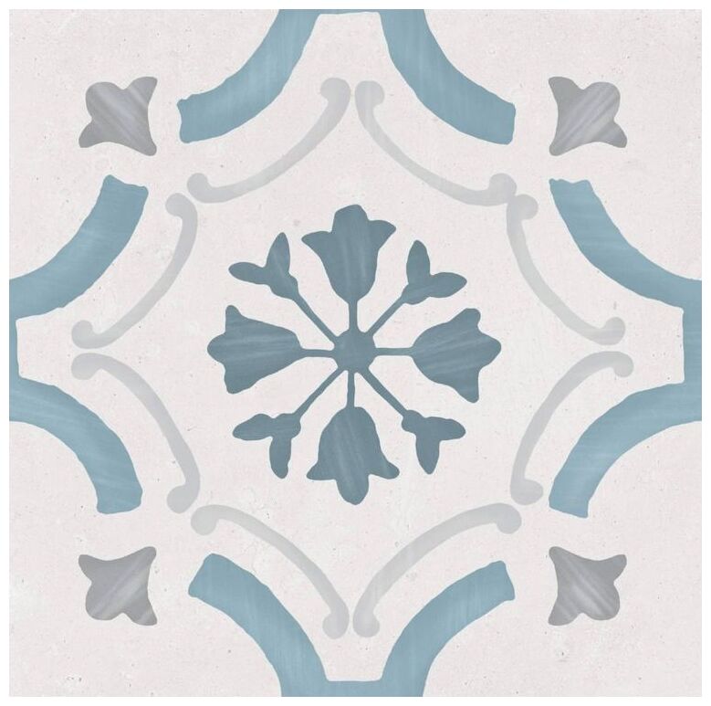 peronda sirocco blue ornate gres 22.3x22.3 (36158) 