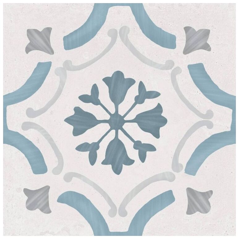peronda sirocco blue ornate gres 22.3x22.3 (36158) 