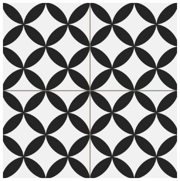 prissmacer pre. circle black gres 45x45 