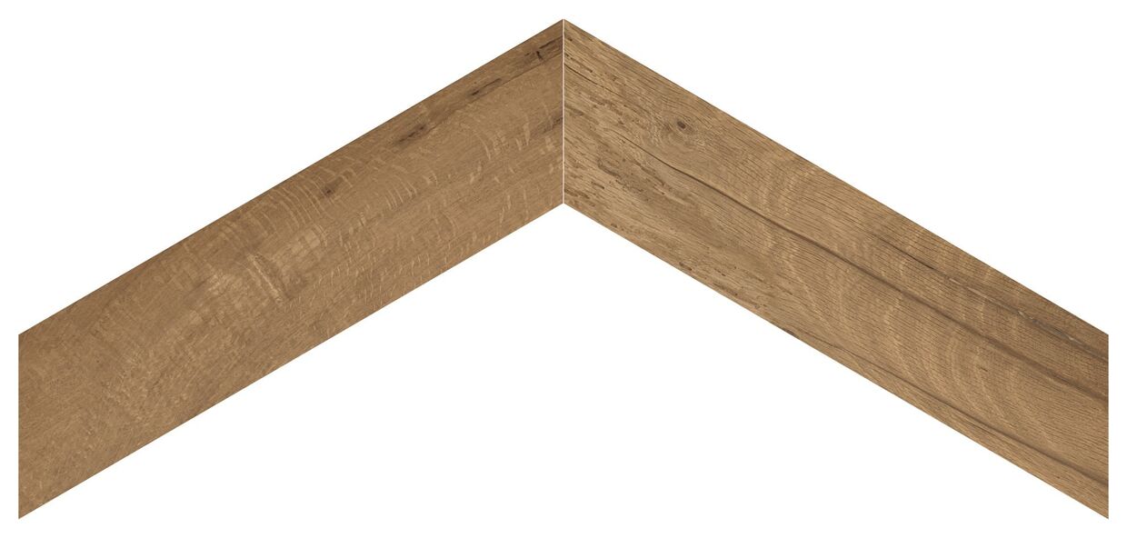 provenza revival cuoio silktech chevron gres 11x54 