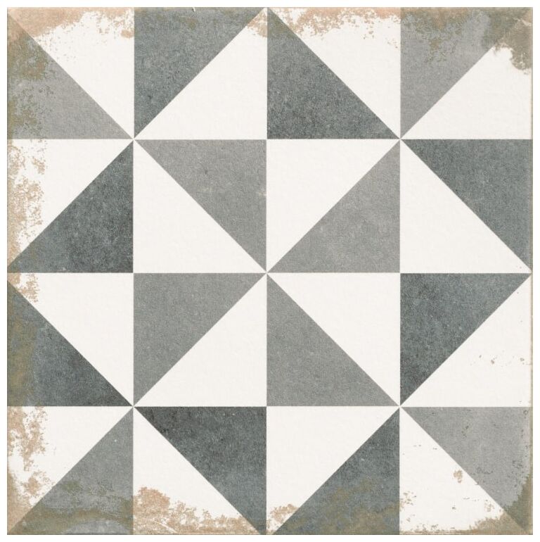 realonda antique triangle gres 33x33 