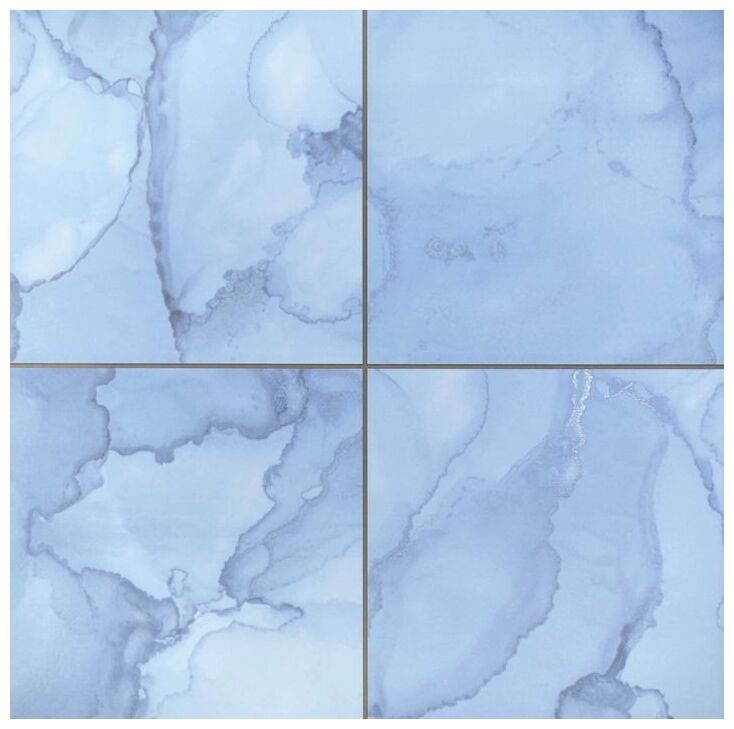 realonda aquarelle turquoise gres 33x33 