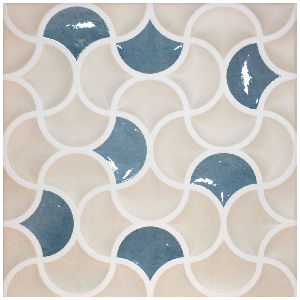 realonda bari lattice sand aqua płytka ścienna 33x33 