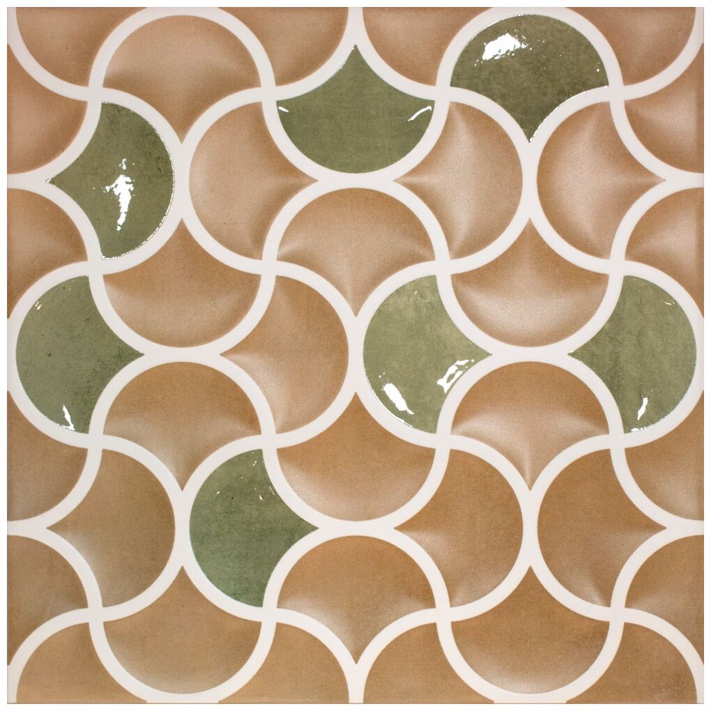 realonda bari lattice terra emerald płytka ścienna 33x33  realonda bari lattice terra emerald płytka ścienna 33x33