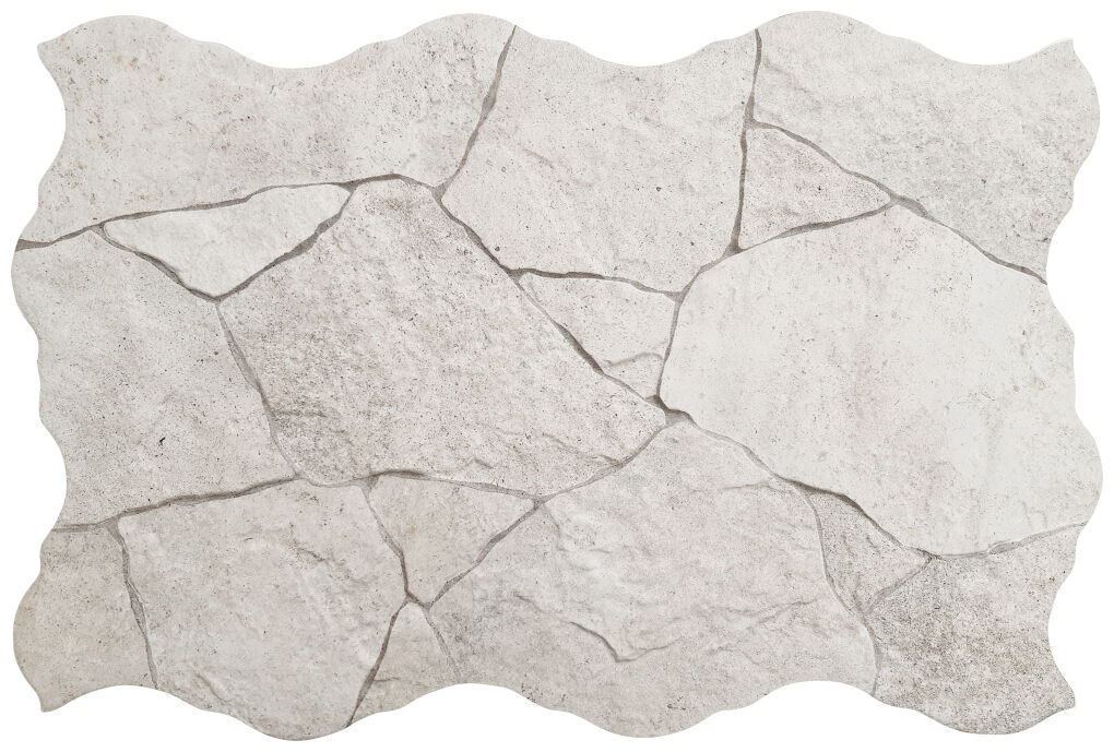 realonda borgogna white flagstone gres 44x66 