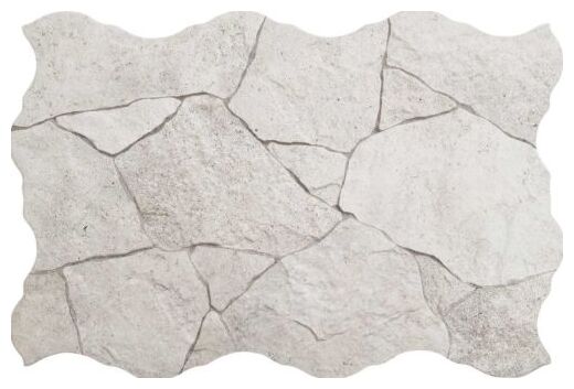 realonda borgogna white flagstone gres 44x66 