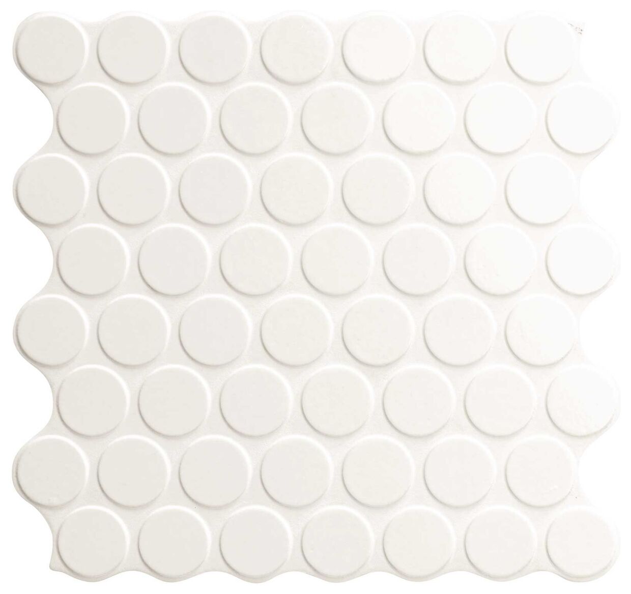 realonda circle glossy white gres 30.9x30.9 