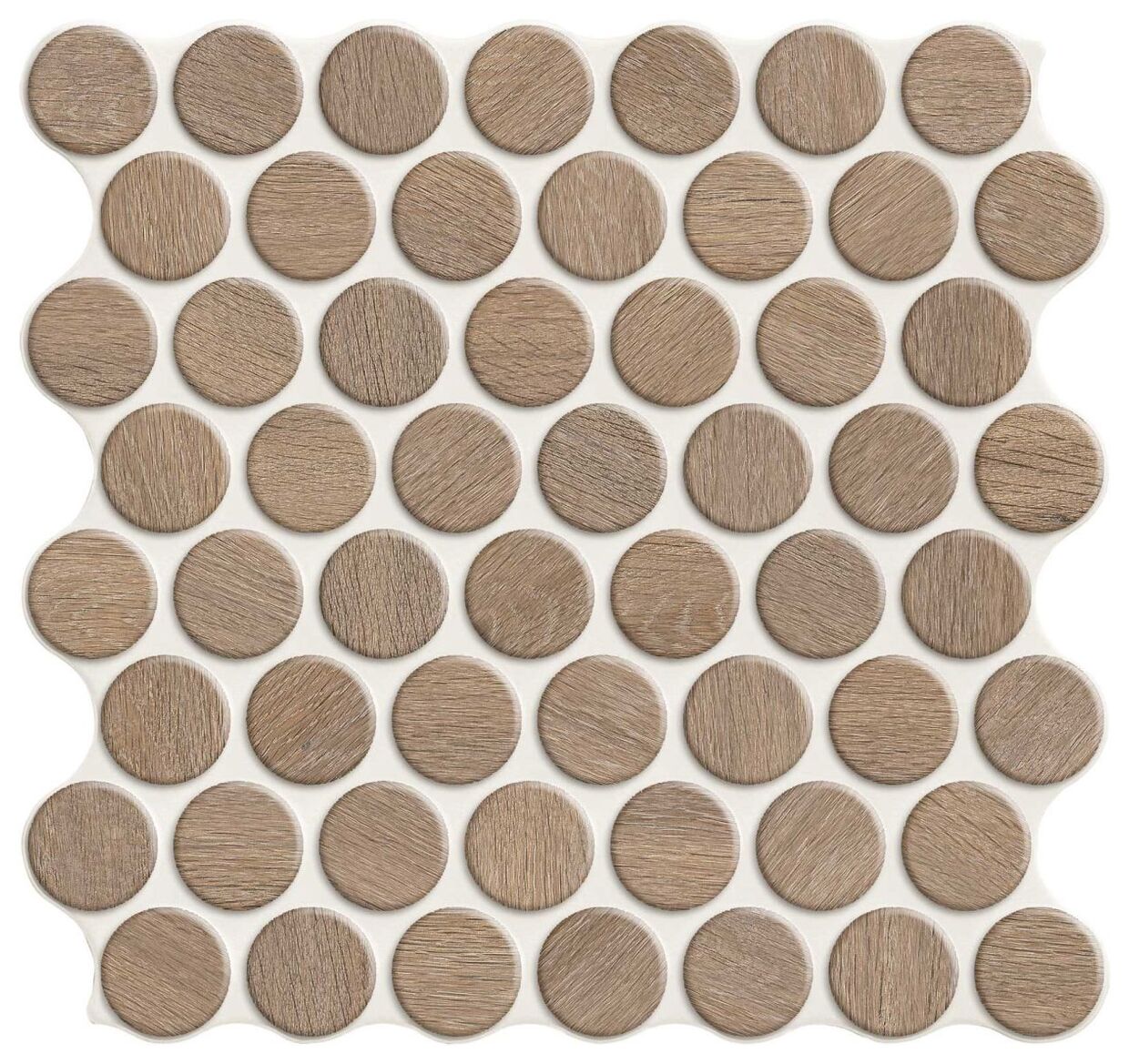 realonda circle walnut gres 30.9x30.9 