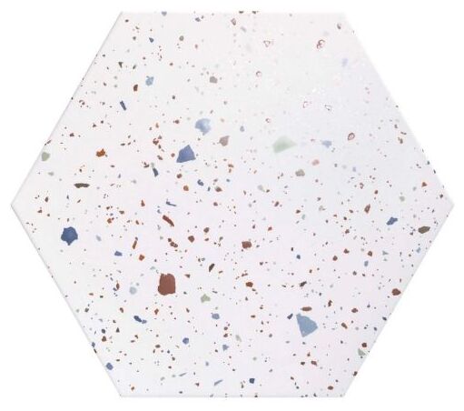 realonda confeti white gres 48.5x56 