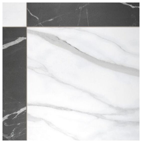 realonda grace nero gres 44x44 