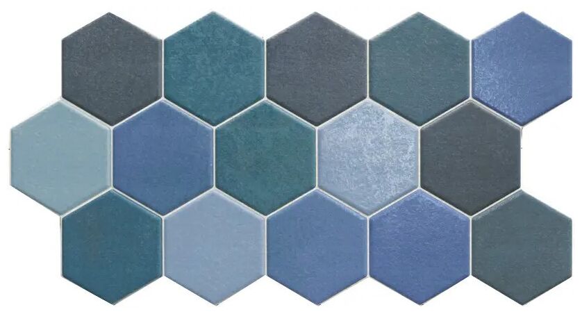 realonda hex aquamarine gres 26.5x51 