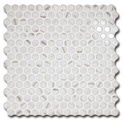 realonda penny glossy calacatta mozaika gresowa 31x31 