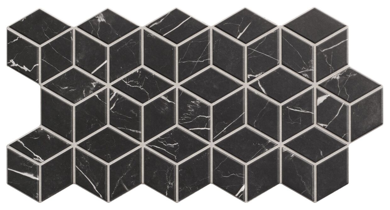 realonda rhombus marquina gres 26.5x51 