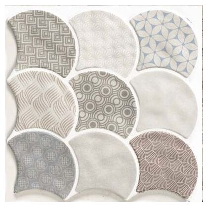 realonda scale boho white gres 30.7x30.7 