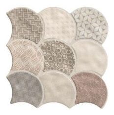 realonda scale boho white gres 30.7x30.7 