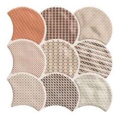 realonda scale gloss patchwork gres 30.7x30.7 