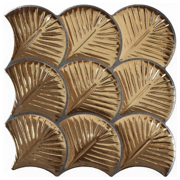 realonda scale shell gold gres 30.7x30.7 