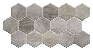 realonda sequoia ash hex gres 26.5x51 