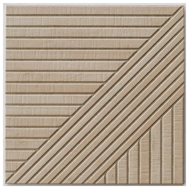 realonda tangram wood oak gres 44x44 
