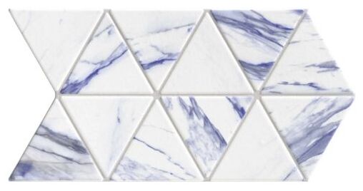 realonda thassos blue triangle gres 28x48.5 