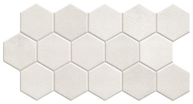 realonda (wyprzedaż) hex white gres 26.5x51 
