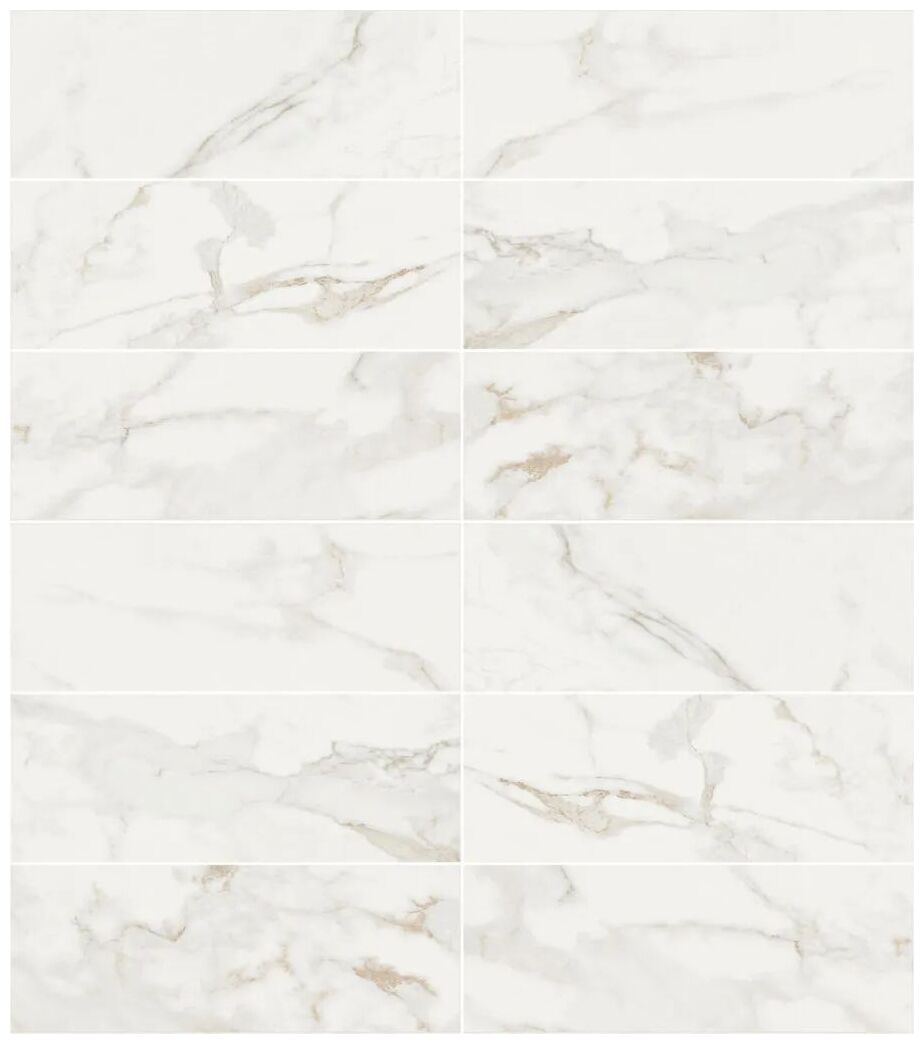 ribesalbes calacatta gold matt płytka ścienna 15x40 