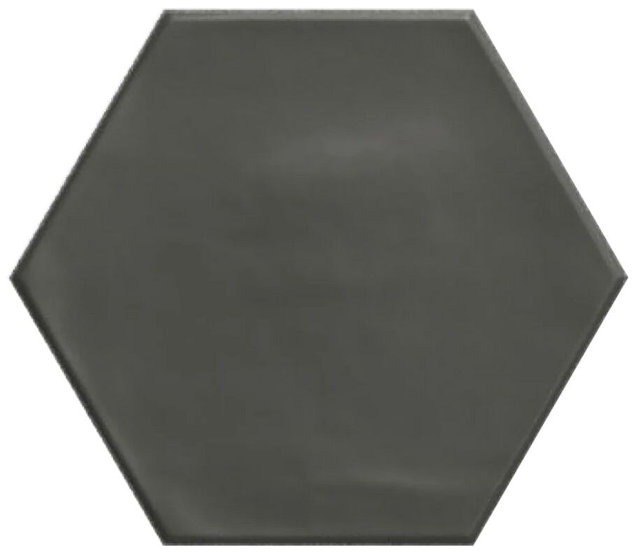 ribesalbes geometry black matt hex gres 15x17.3 