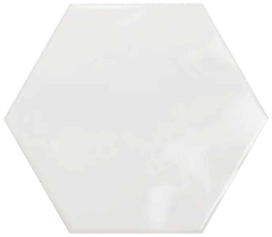 ribesalbes geometry white hex płytka ścienna 15x17.3 