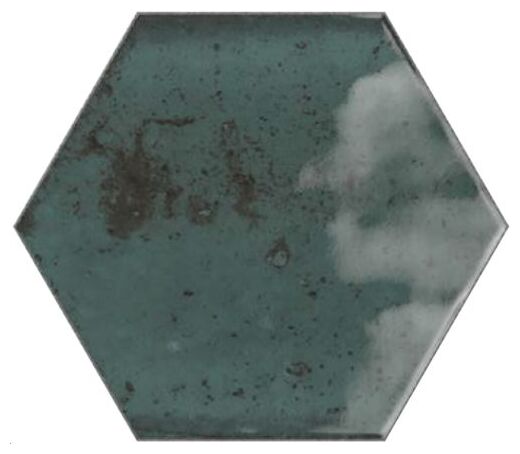 ribesalbes hope blue hex płytka ścienna 15x17.3 