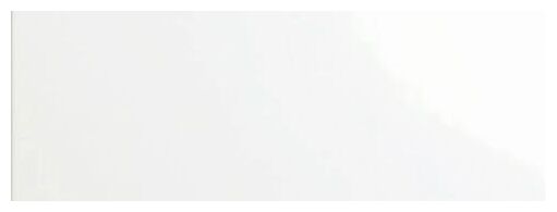ribesalbes liso flat blanco brillo płytka ścienna 10x30 