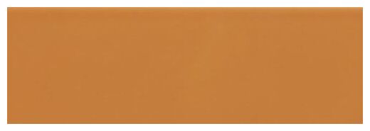ribesalbes liso flat naranja brillo płytka ścienna 10x30 