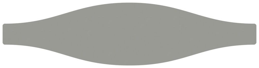 ribesalbes monochrome wave grey gloss płytka ścienna 7.5x30 