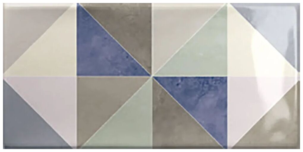 ribesalbes ocean triangle mix dekor 7.5x15 