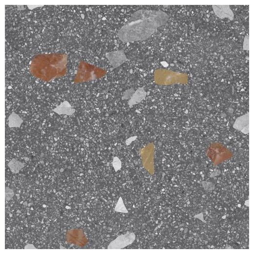 stargres terazzo grey gres rektyfikowany 60x60x0.8 